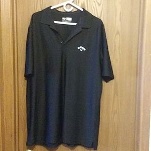 Callaway XL Opti-dri Black Polo, Like New Condition